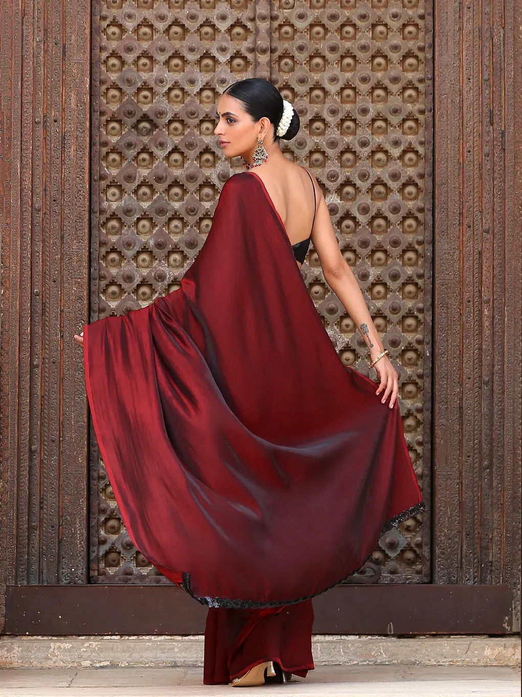 Rosewood Saree