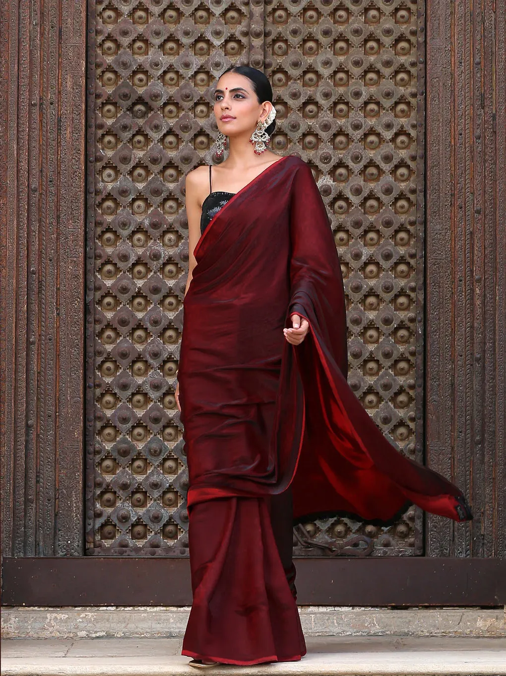 Rosewood Saree