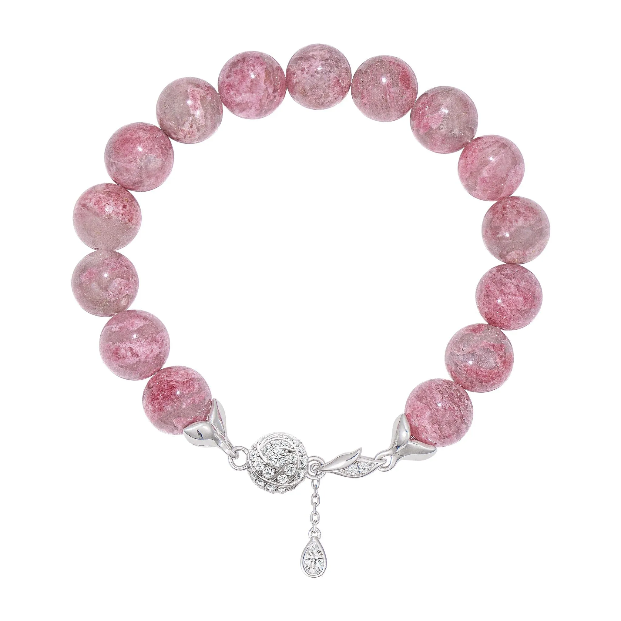 Sakura Rain Rhodonite Bracelet