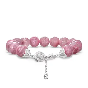 Sakura Rain Rhodonite Bracelet