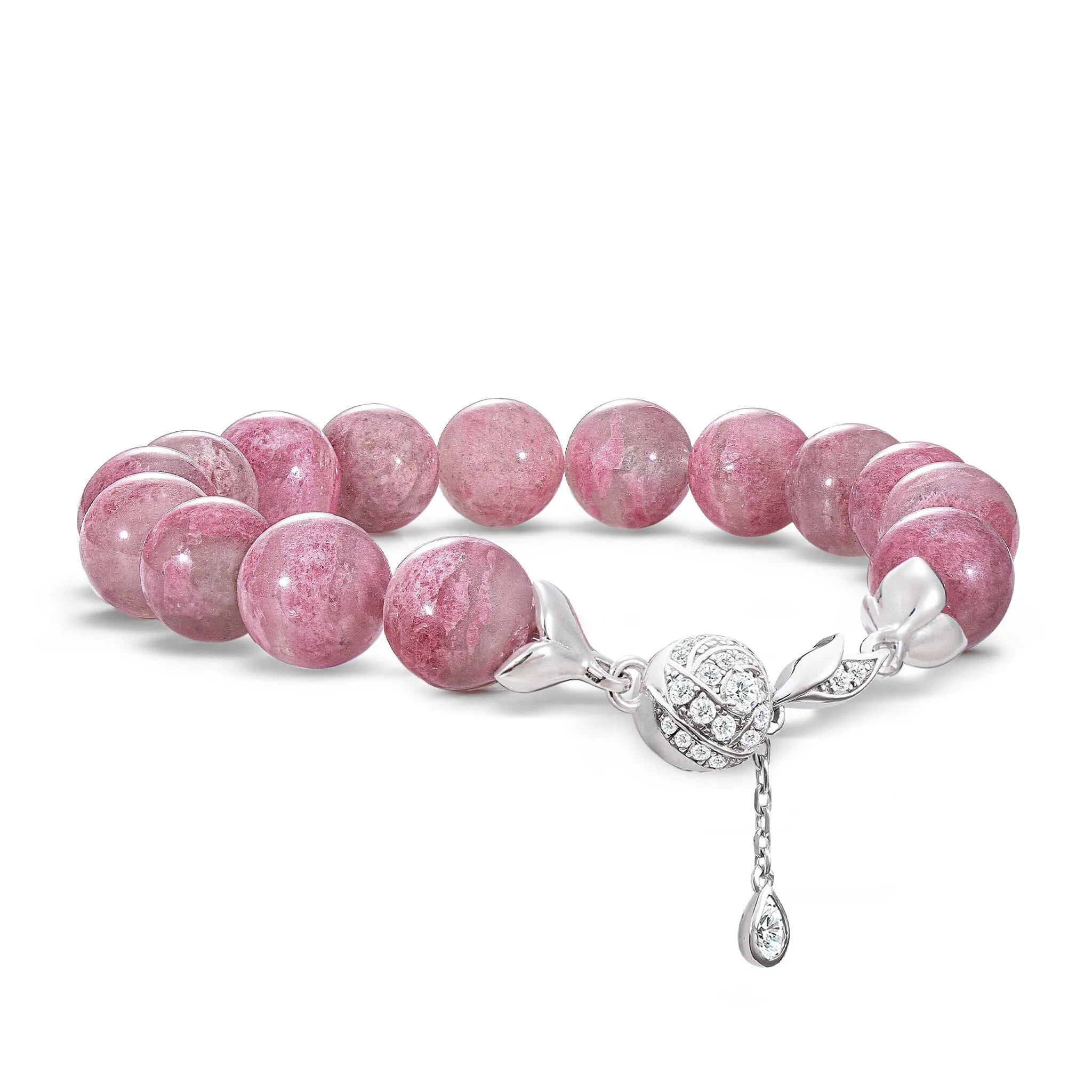 Sakura Rain Rhodonite Bracelet