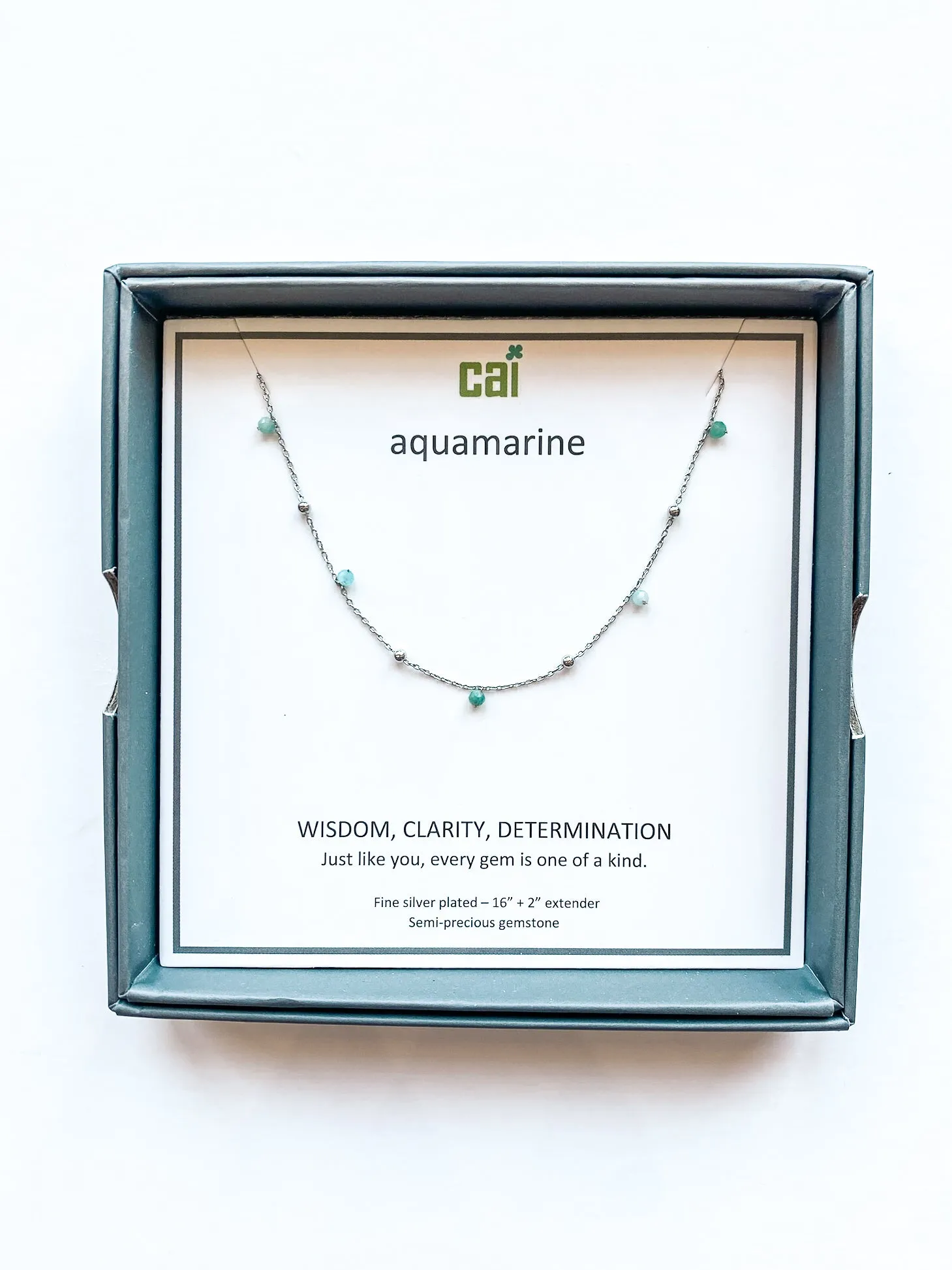 Satellite Gemstone Necklace