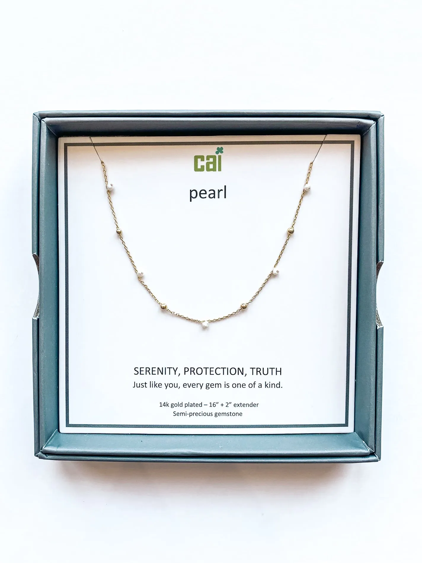 Satellite Gemstone Necklace
