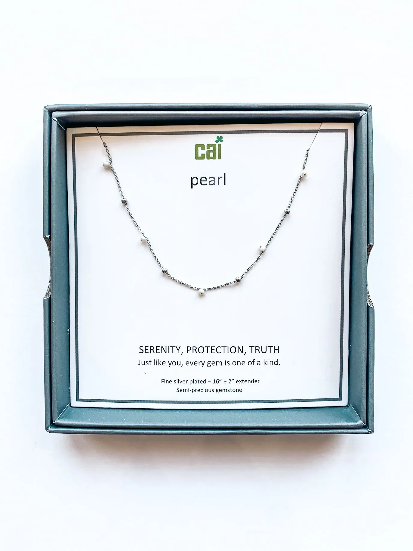 Satellite Gemstone Necklace