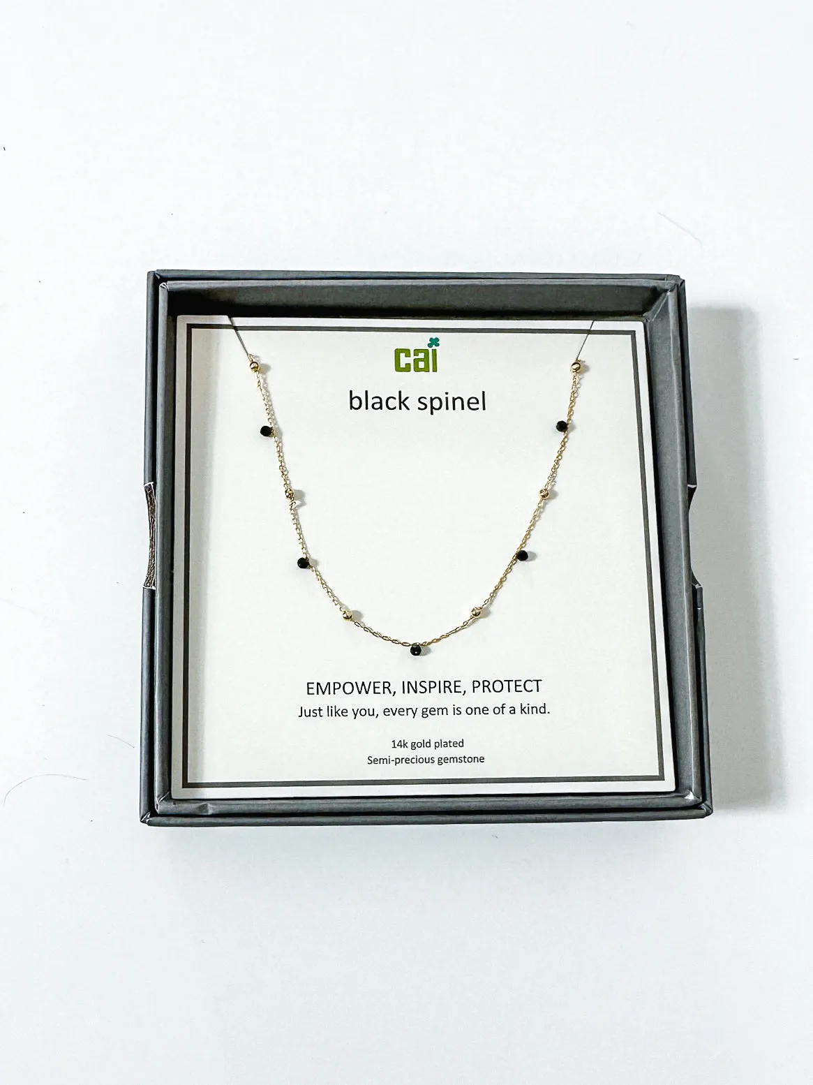 Satellite Gemstone Necklace