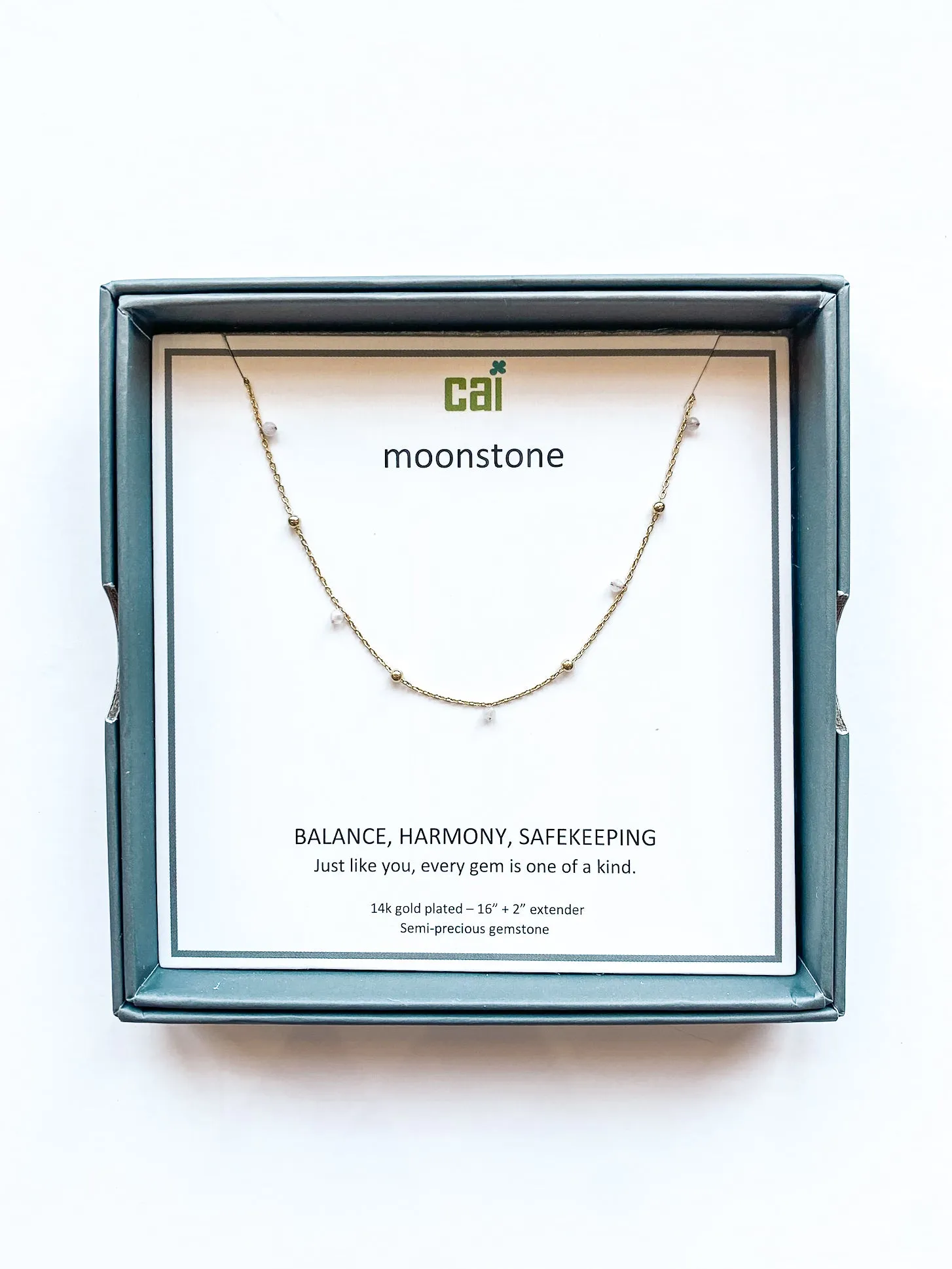 Satellite Gemstone Necklace