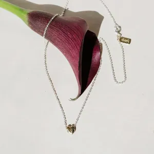 Satomi Studio Heart Charm Necklace