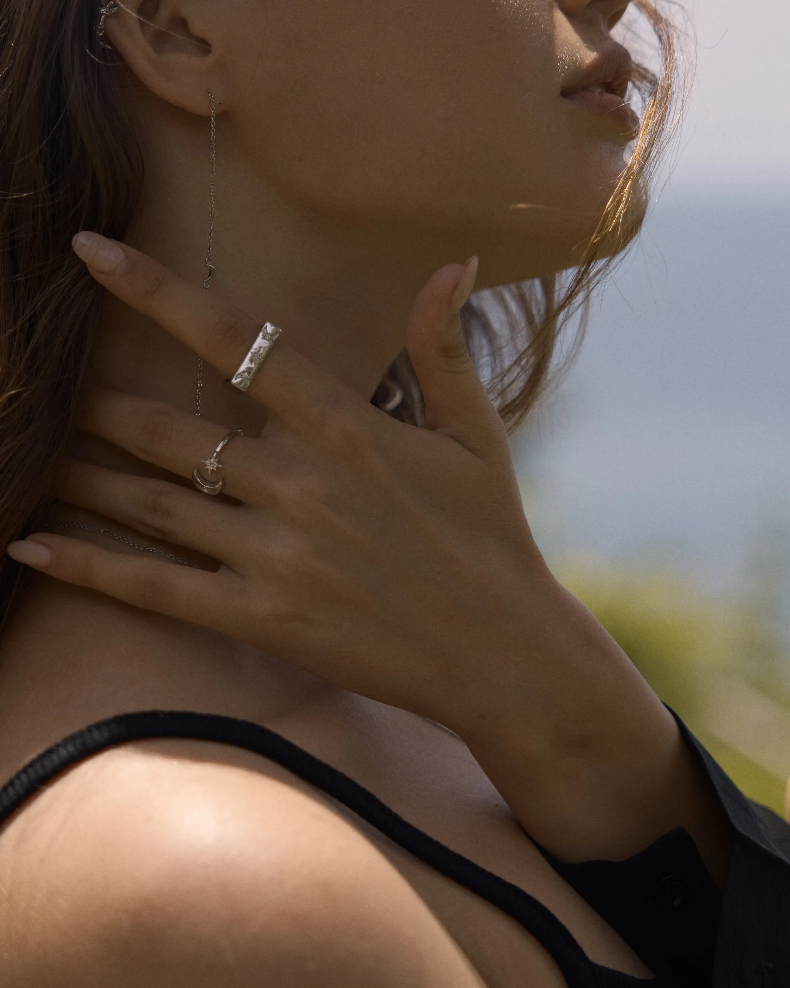 Selene Ring - Whitegold