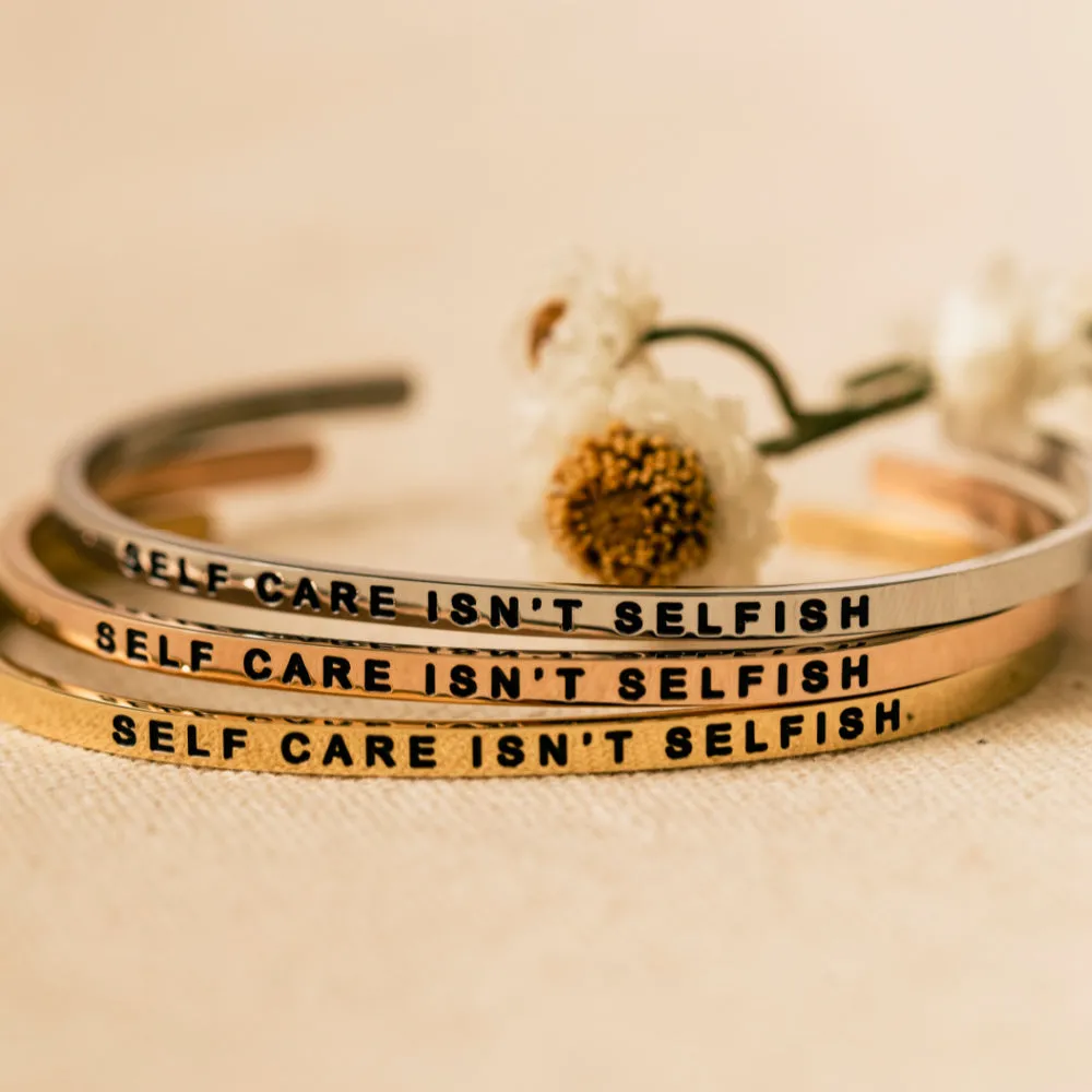 Self Care Isn't Selfish (National Alliance on Mental Illness)