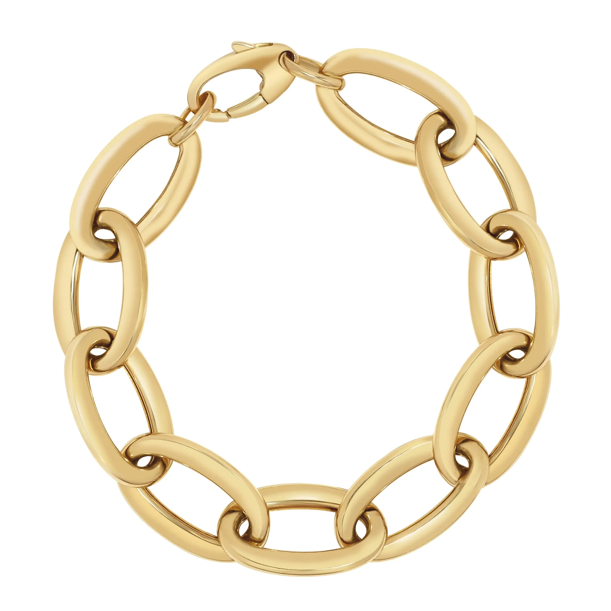 Signature Jumbo Oval Link Bracelet