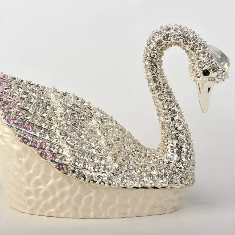 Silver White Swan