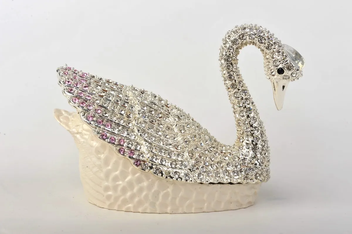 Silver White Swan