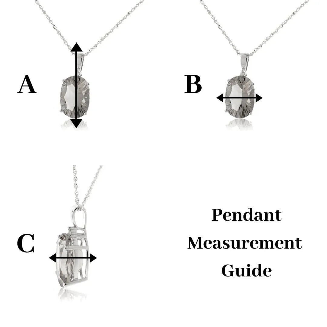 Small Dome Snowflake Charm or Necklace