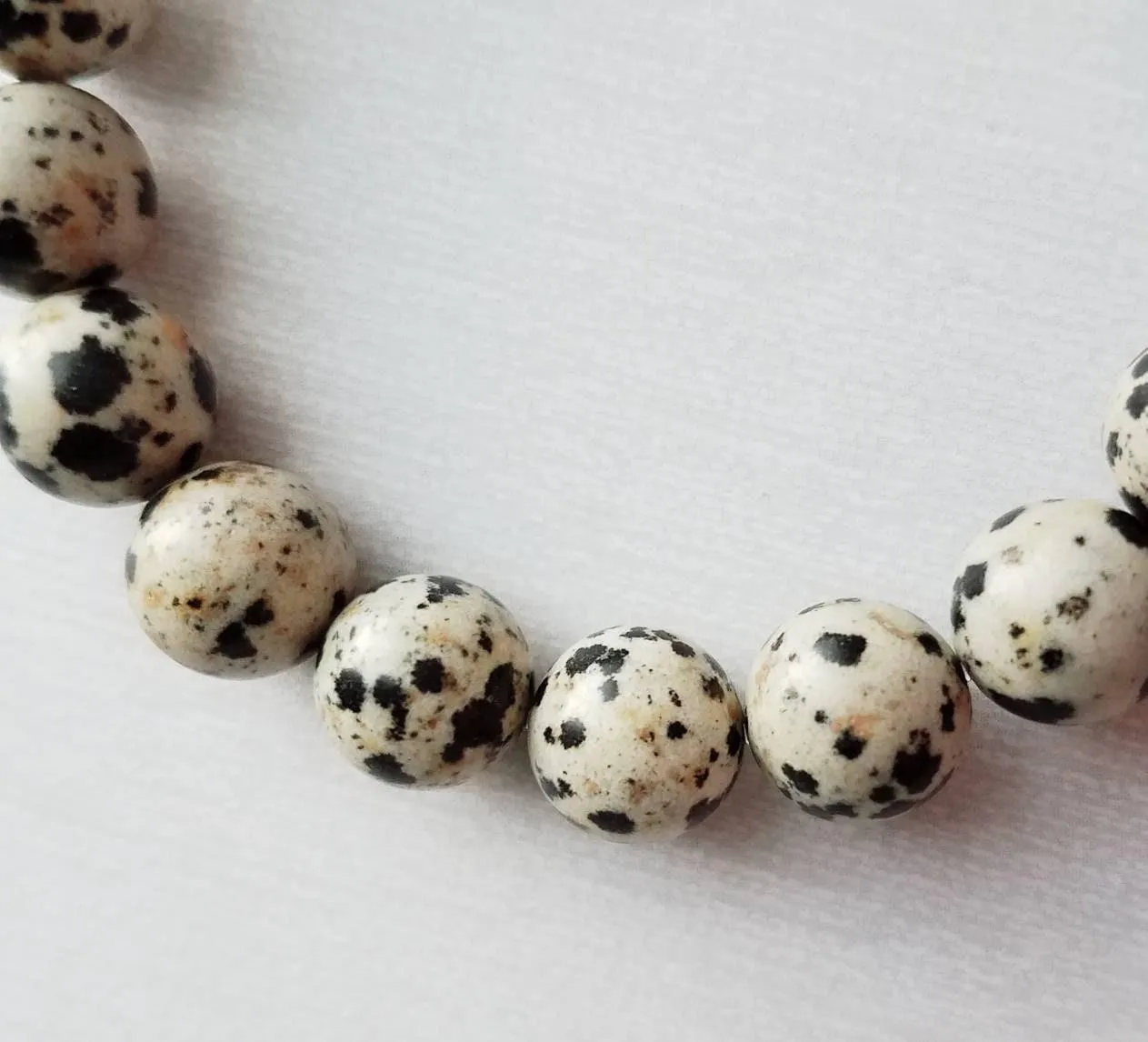 Stacking Bracelet Set, genuine stone bead bracelet, matte gemstone bracelet, black onyx dalmatian jasper grey gray larvikite labradorite gem
