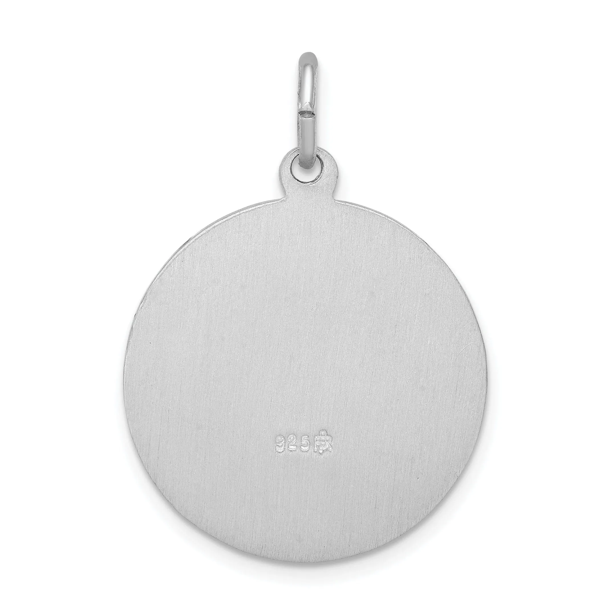 Sterling Silver Saint Anthony Medal