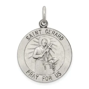 Sterling Silver Saint Gerard Medal