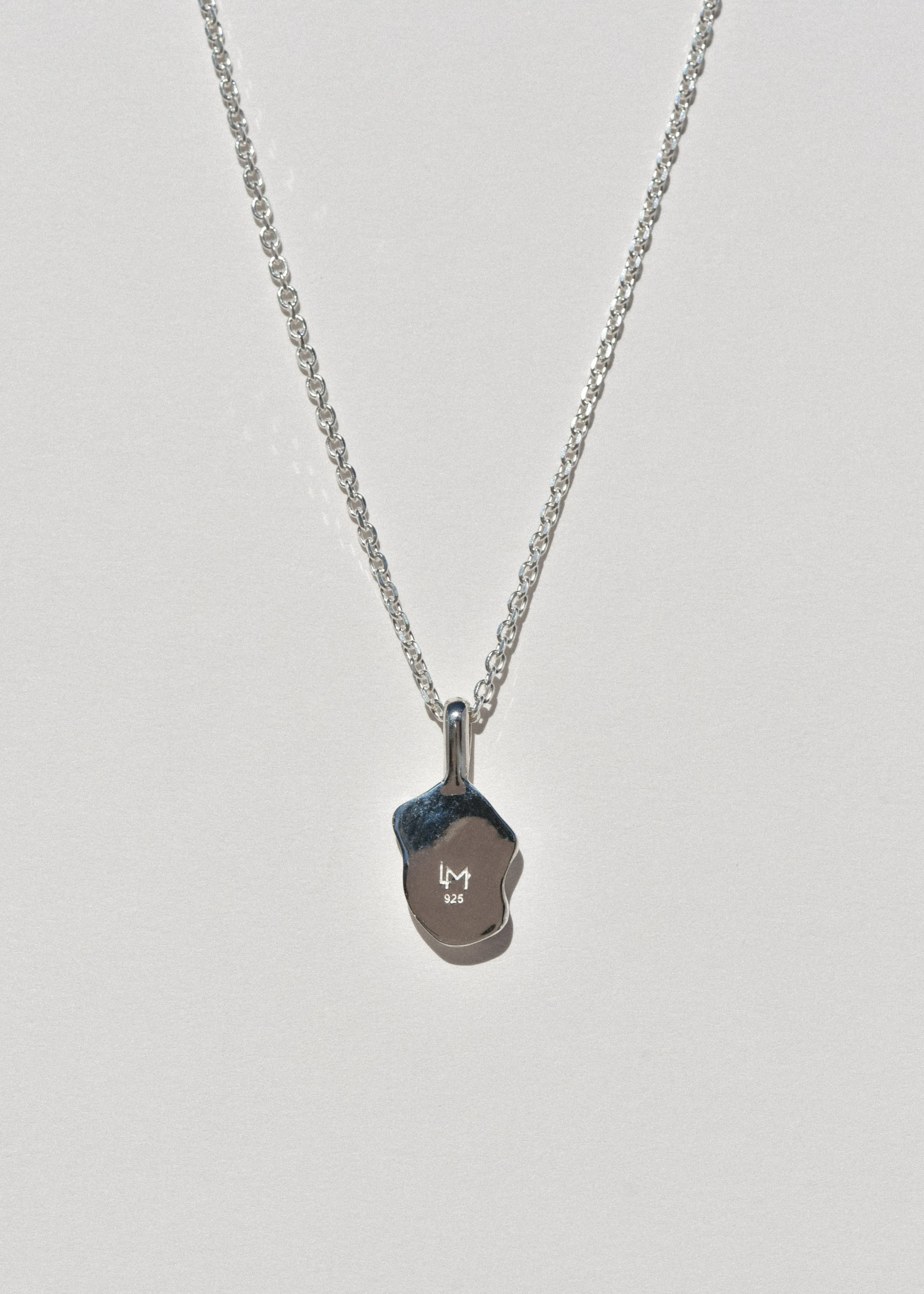 Sterling Silver Skipping Stone Pendant