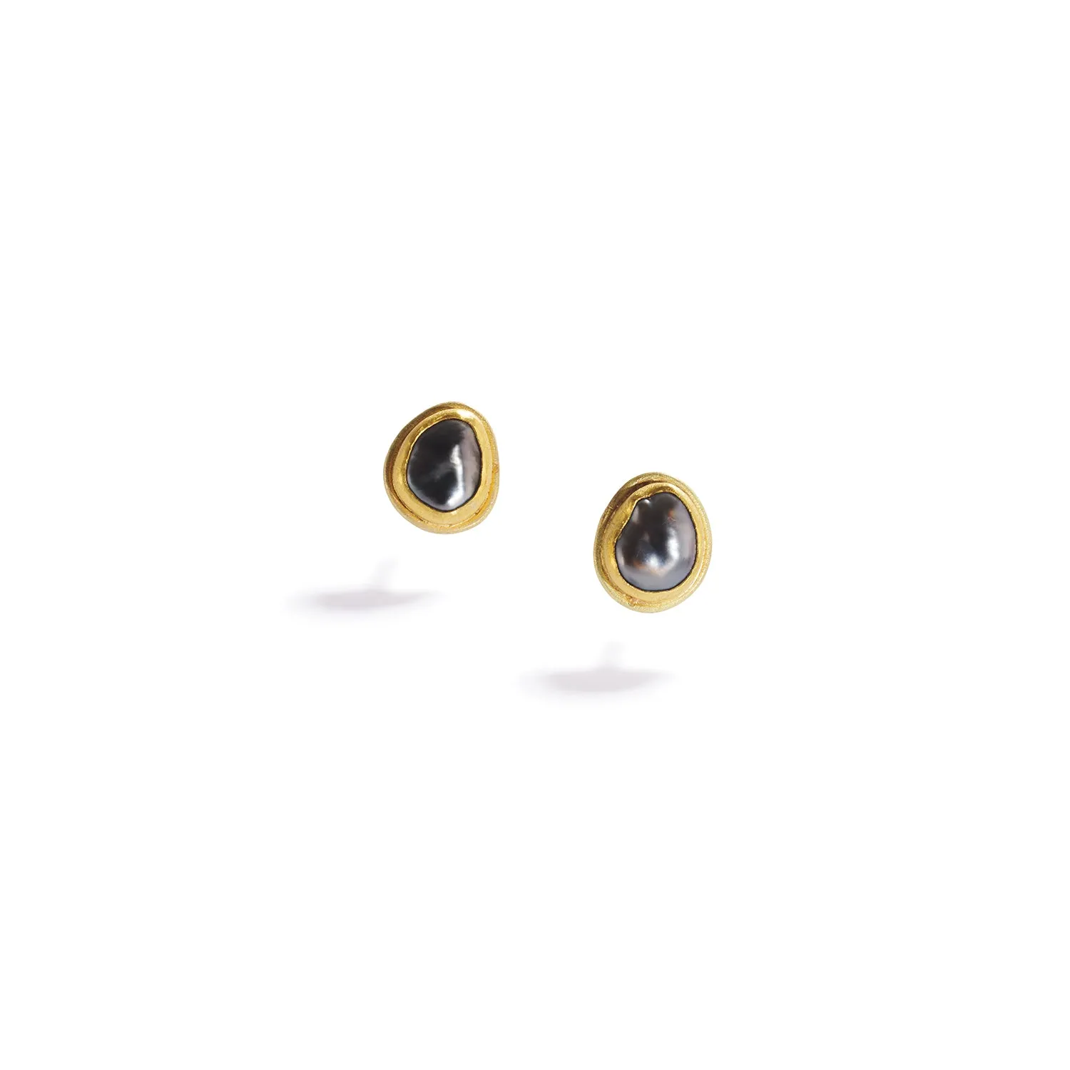 Tahitian Keshi Pearl Earrings