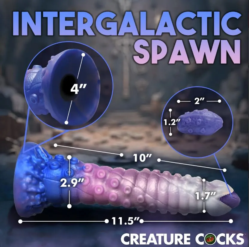 Tenta-Queen Ovipositor Large Dildo &Eggs