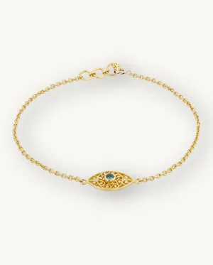 THE GEM PALACE EYE CHARM BRACELET