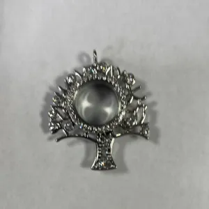 Tree Pearl/Gem Locket w/Stones