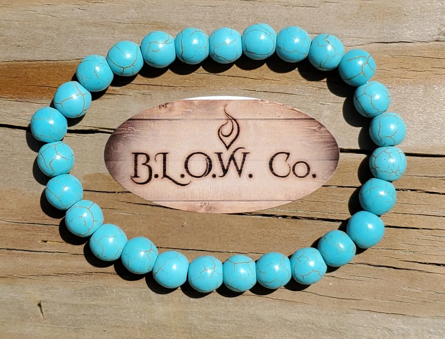 Turquoise Howlite Bracelet