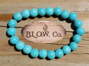 Turquoise Howlite Bracelet