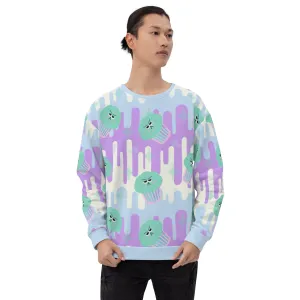 Unisex Sweatshirt, Fairy Kei Cupcakes