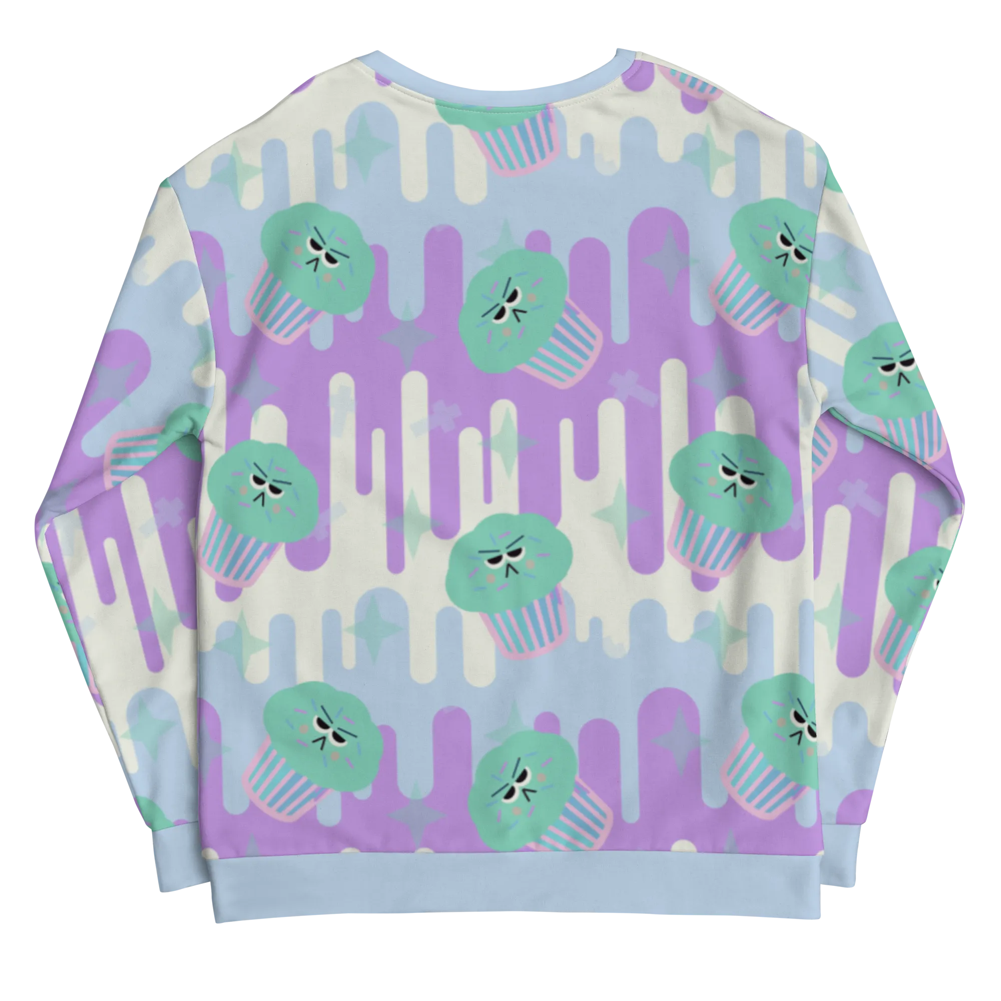 Unisex Sweatshirt, Fairy Kei Cupcakes