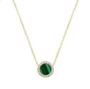 Vintage Halo Pendant Necklace