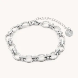 Vintage Link Bracelet, Silver