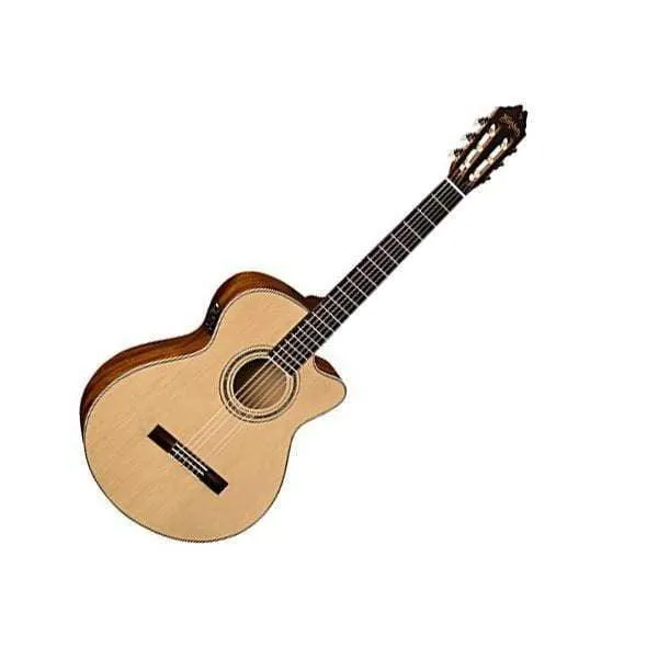 Washburn EAC12 Nylon String Semi-Acoustic Guitar - Natural