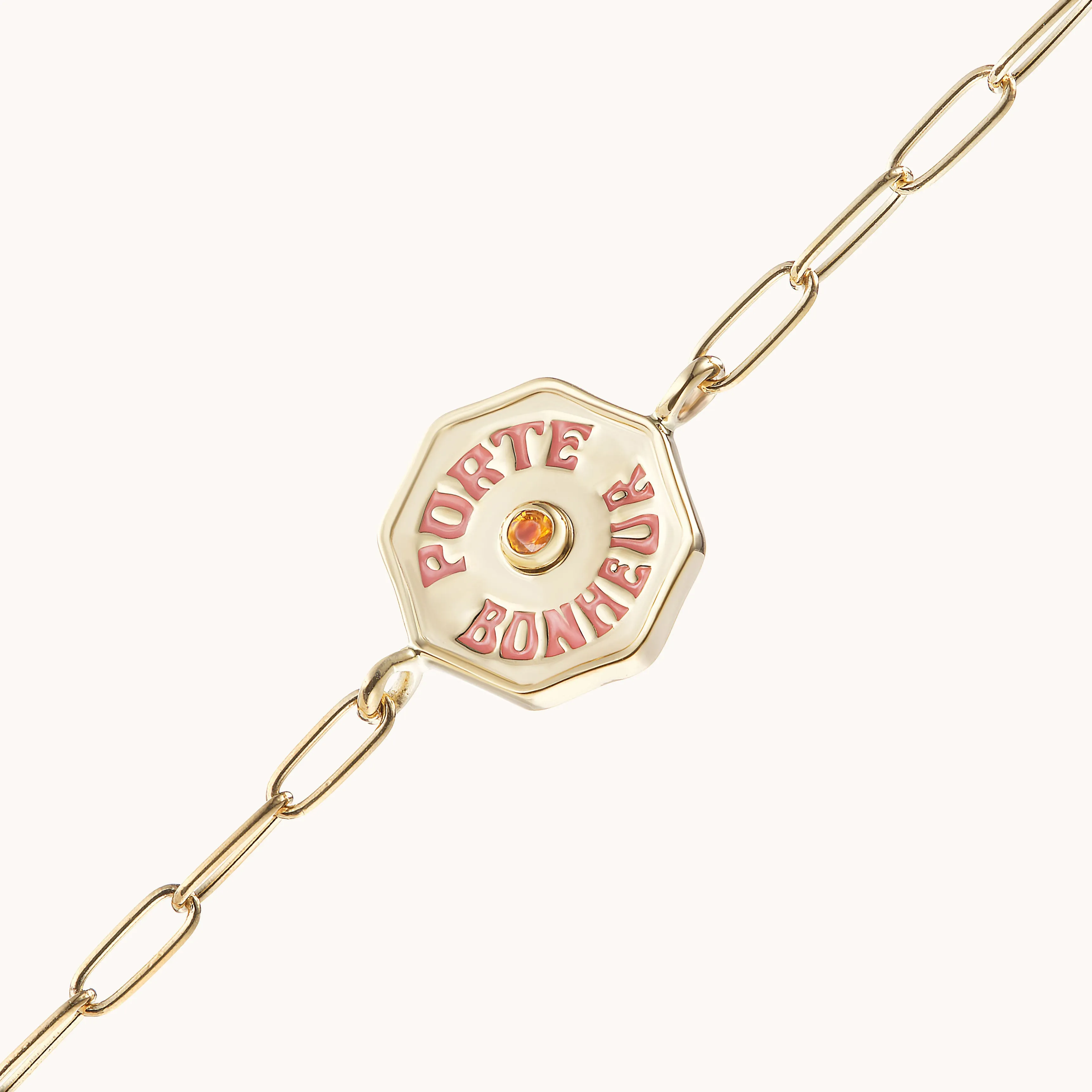 Wee PB Bracelet Orange Sapphire