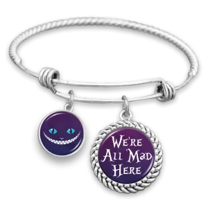 We're All Mad Here Charm Bracelet