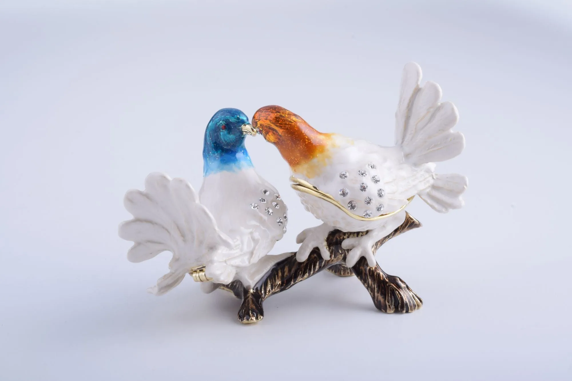 White Birds on a Branch