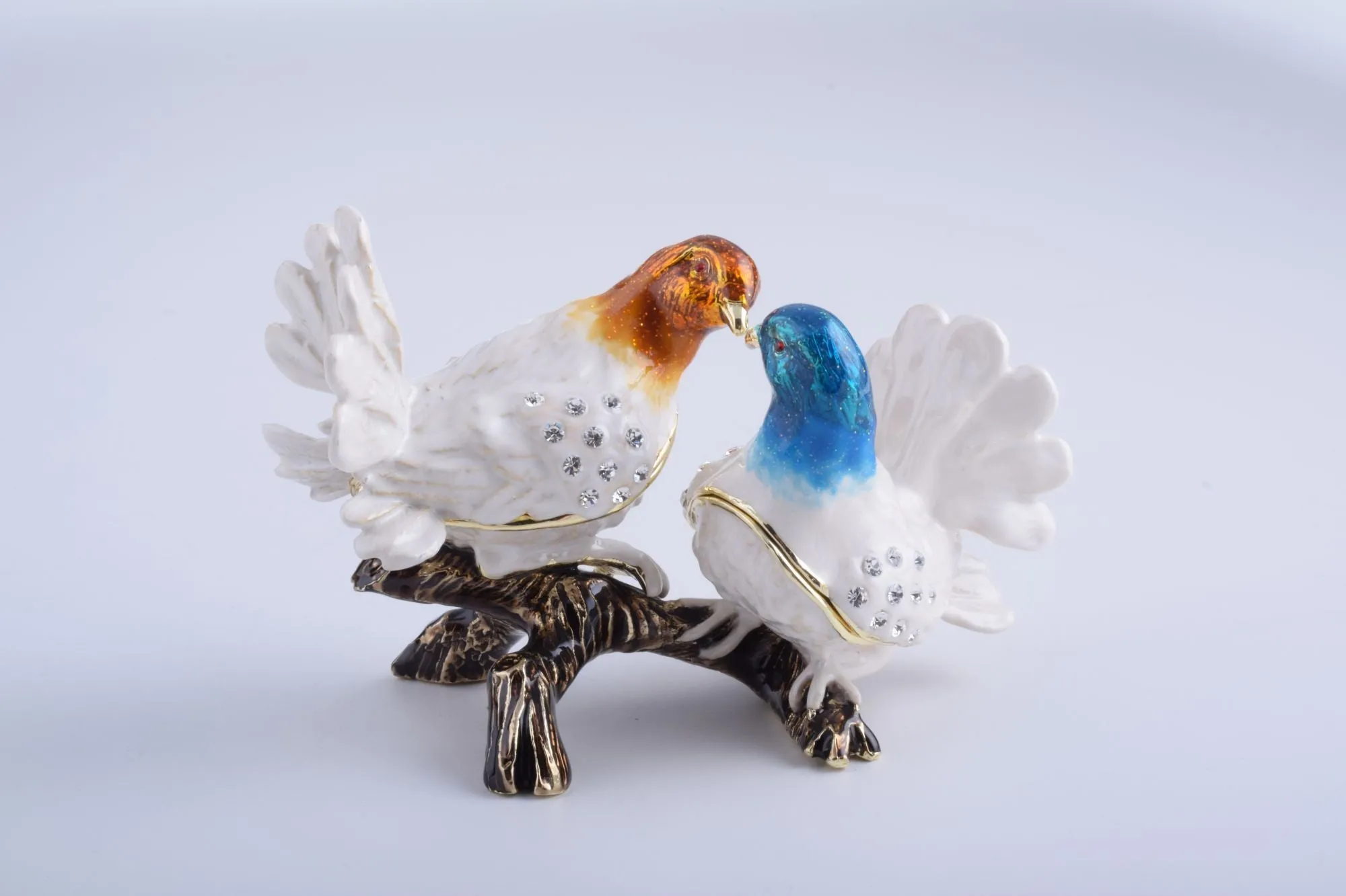 White Birds on a Branch