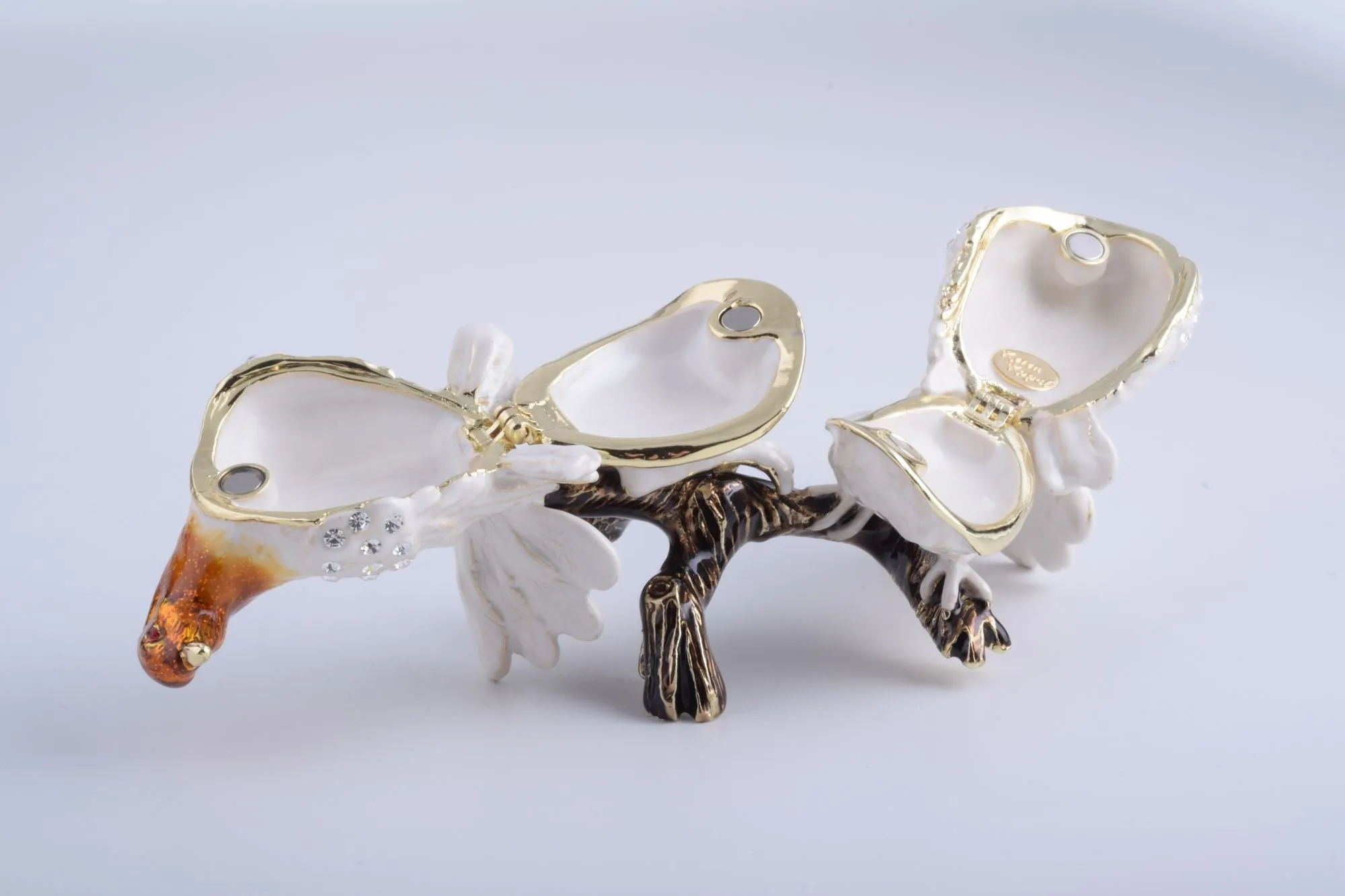White Birds on a Branch