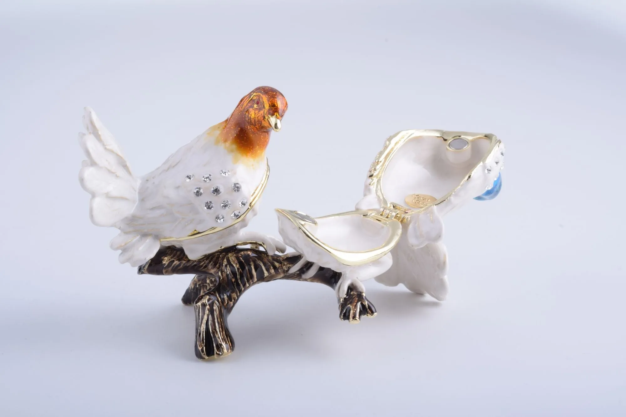 White Birds on a Branch