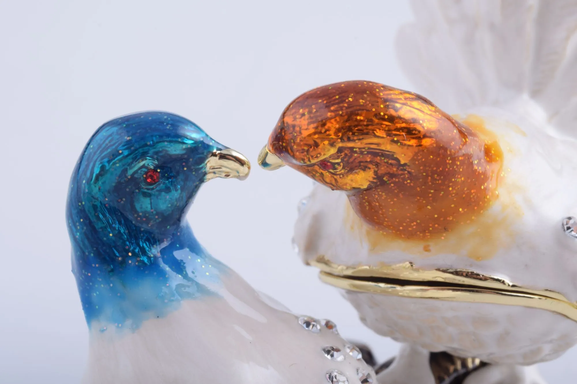 White Birds on a Branch