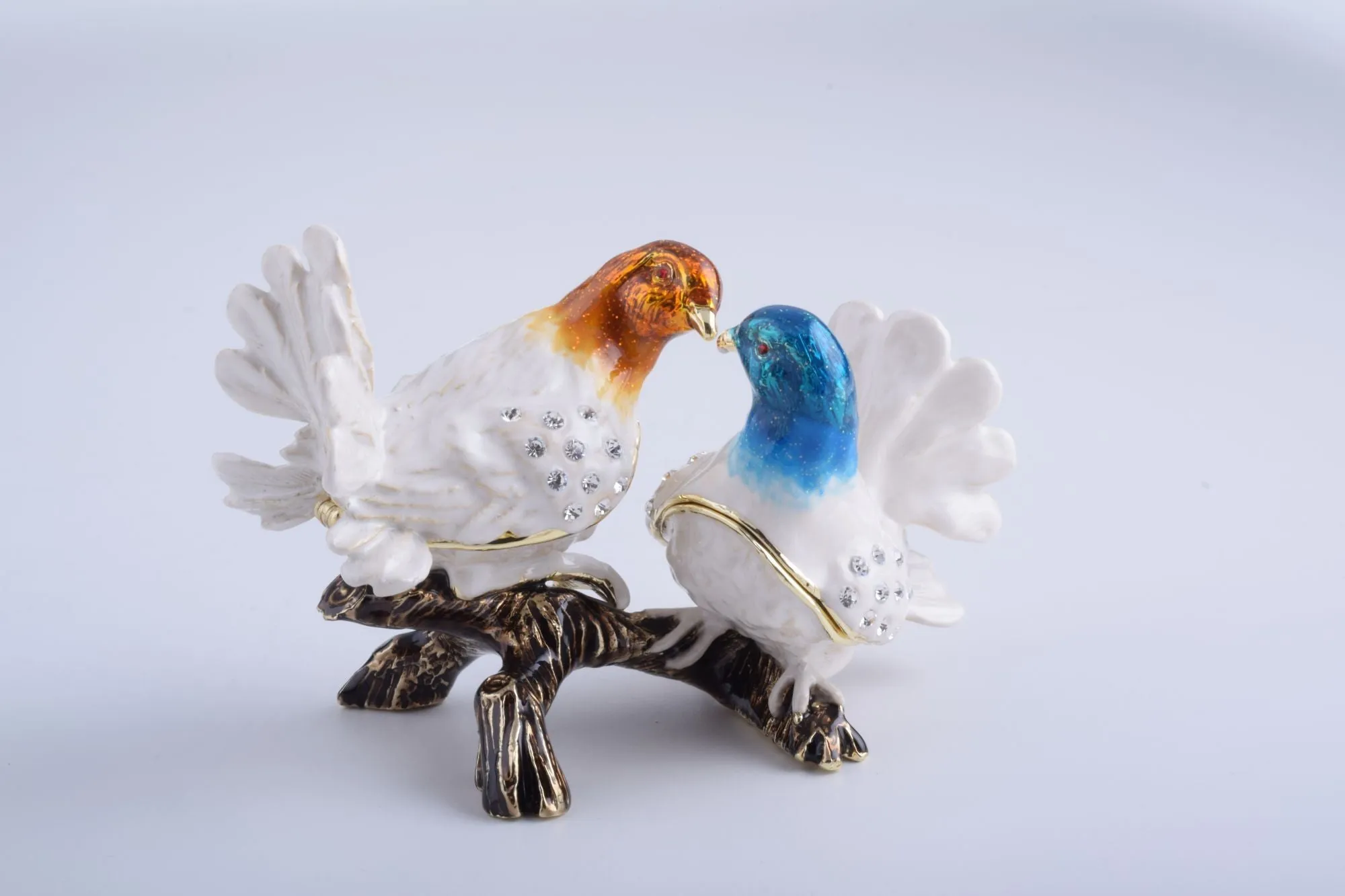 White Birds on a Branch
