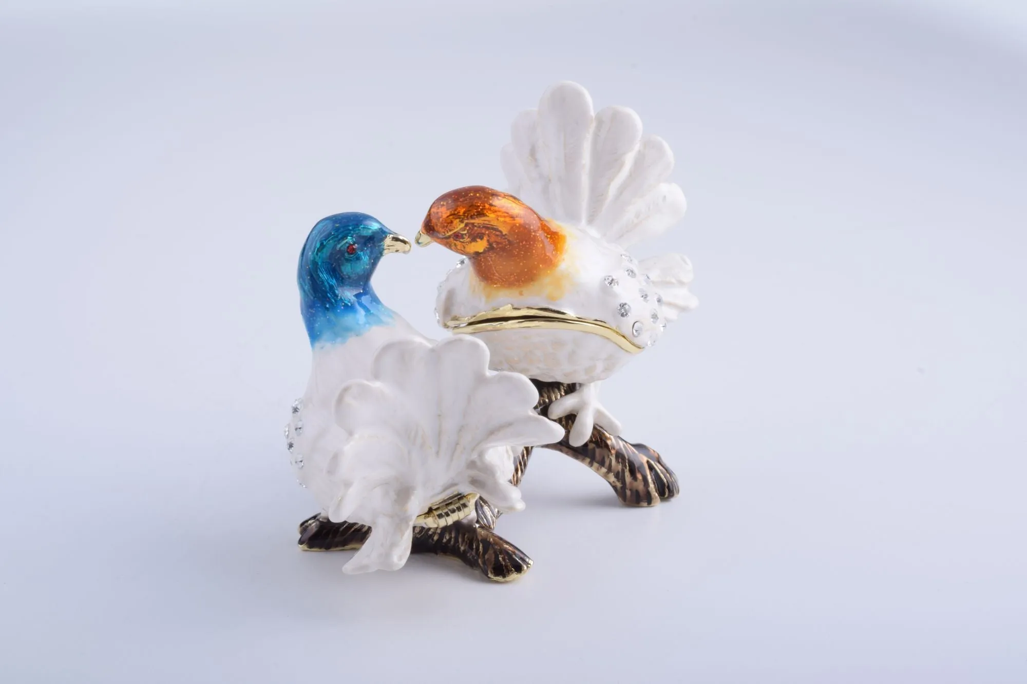 White Birds on a Branch