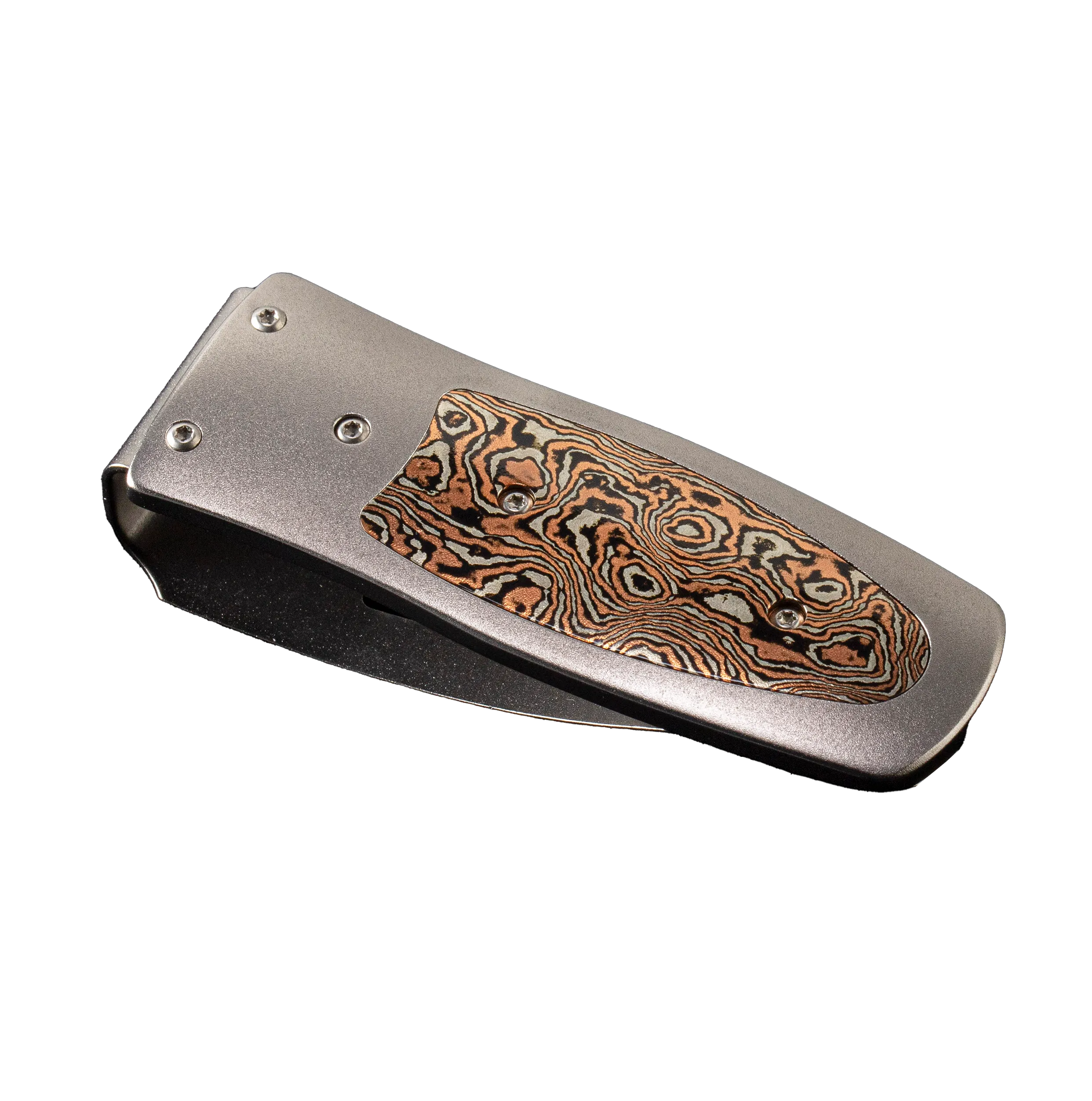 William Henry Raindrops Money Clip