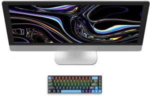 Wired Gaming Mechanical Keyboard Colorful Lighting