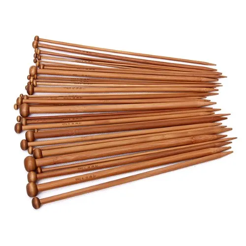 Yarn Bowl Rosewood and Pointed Knitting Needle