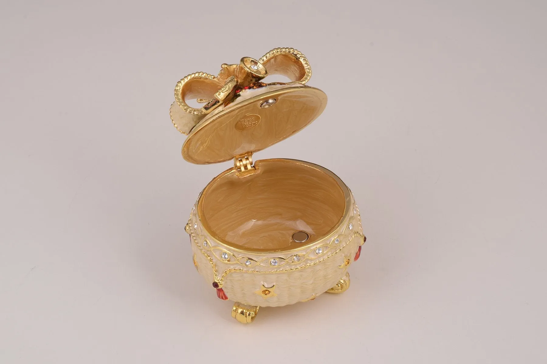 Yellow Trinket Box
