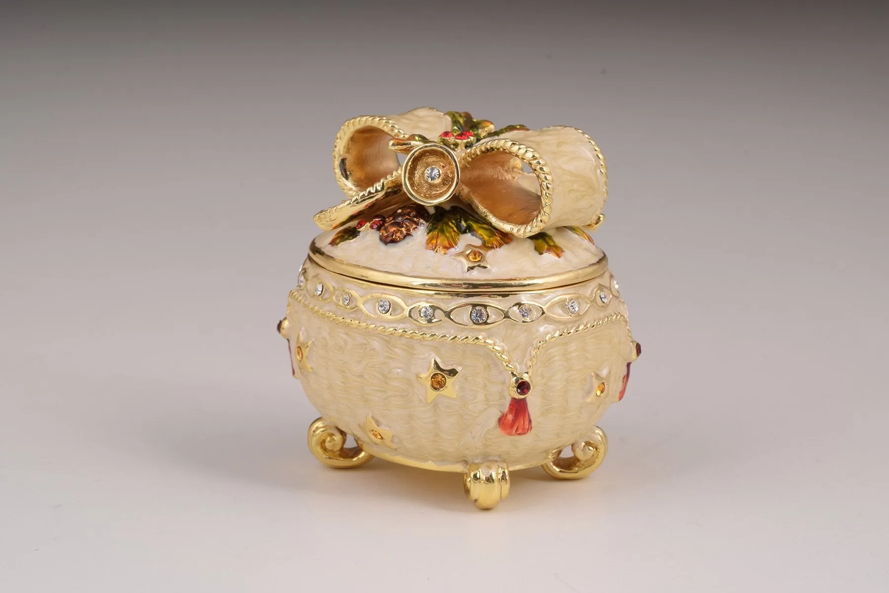 Yellow Trinket Box