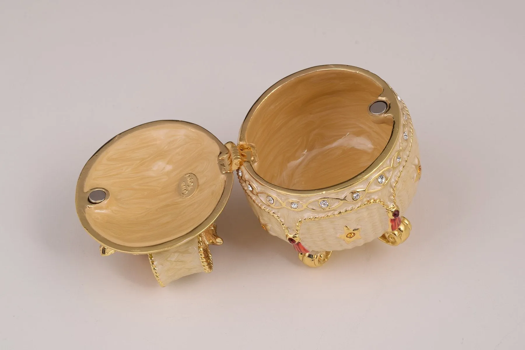 Yellow Trinket Box