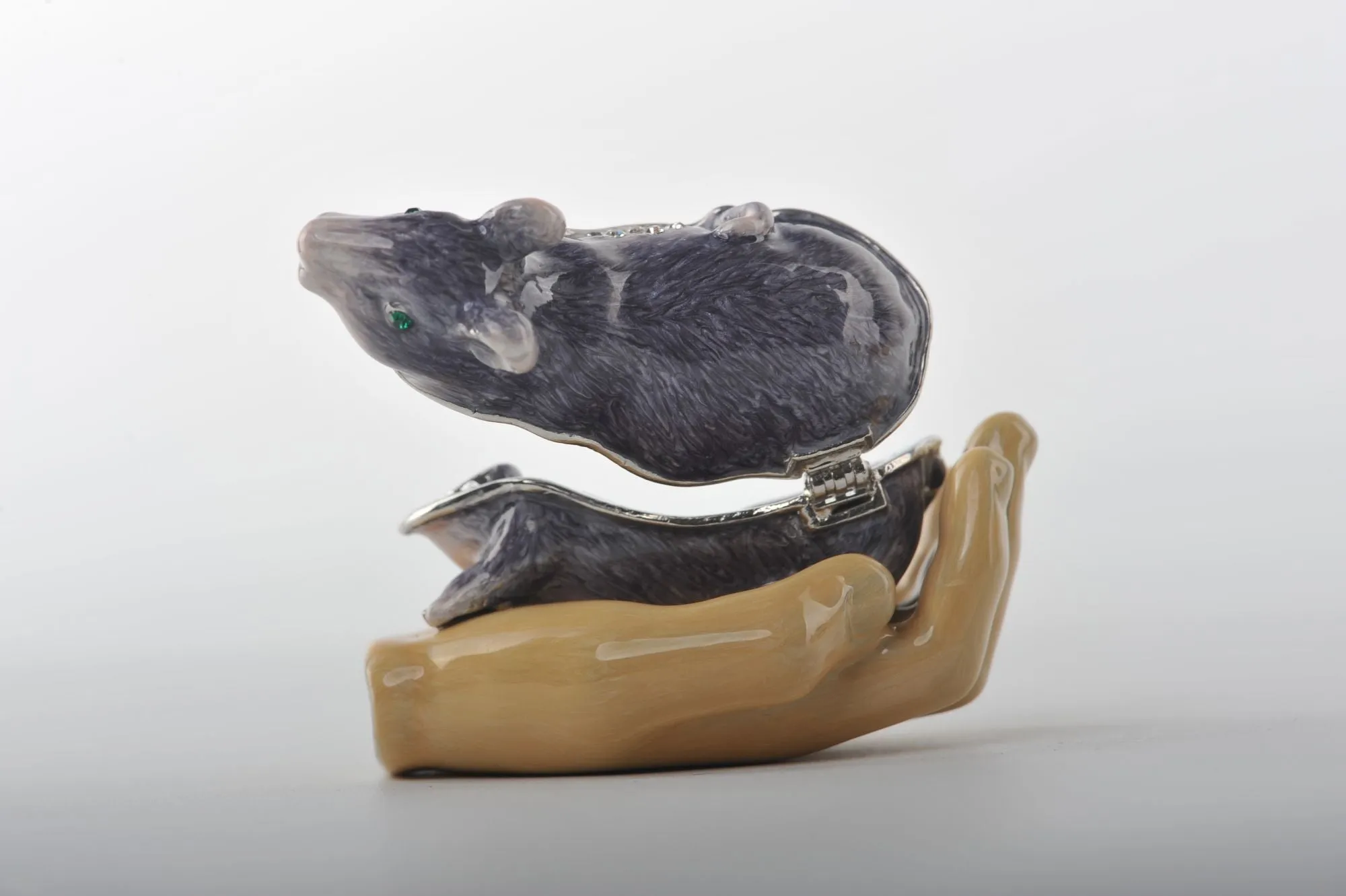 Zodiac Rat Laying on Hand